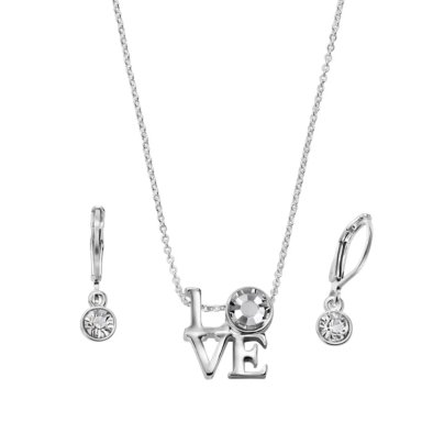 SET COLLAR + ARETES LIFE IS LOVE  - ÉSIKA