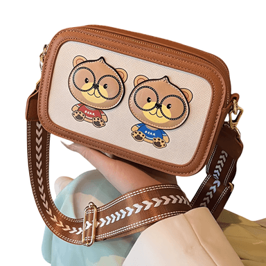 CARTERA BEAR CUERO OSITO TOKITO