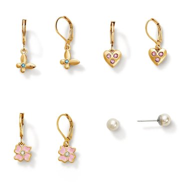 SET ARETES MINI ROYALS NIÑA ESIKA - 1