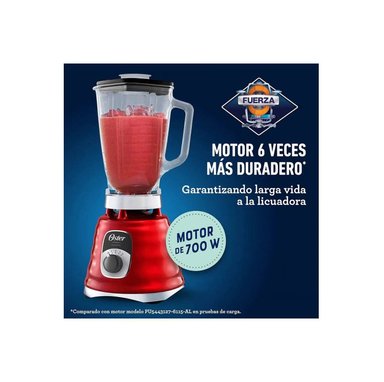 LICUADORA OSTER BLST4126R CLÁSICA 3 VELOCIDADES 700W - 4