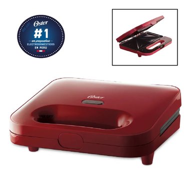 SANDWICHERA OSTER CKSTSM2885R COMPACTA