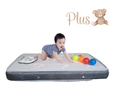 COLCHÓN INFANTI PLUS BEBÉ BORDES GRIS - 2