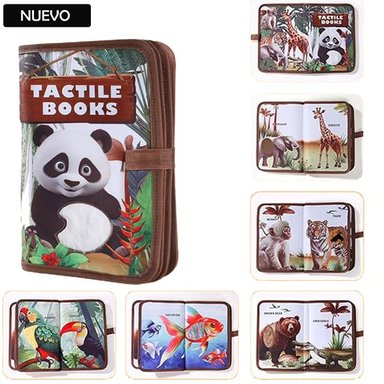 JUGUETE LIBRO ESTIMULACIÓN PARA NIÑOS SENSORIAL