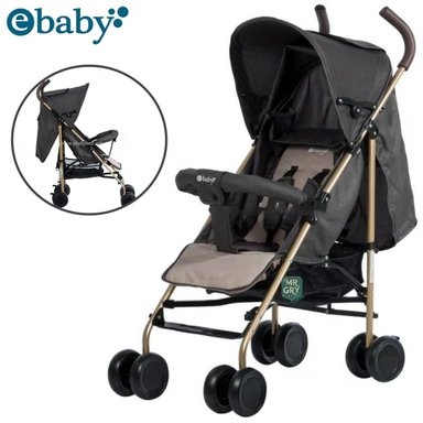 NUEVO COCHE BASTÓN RECLINABLE TRAVIS 214-3 NEGRO