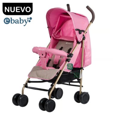 NUEVO COCHE BASTÓN RECLINABLE TRAVIS 214-3 ROSADO