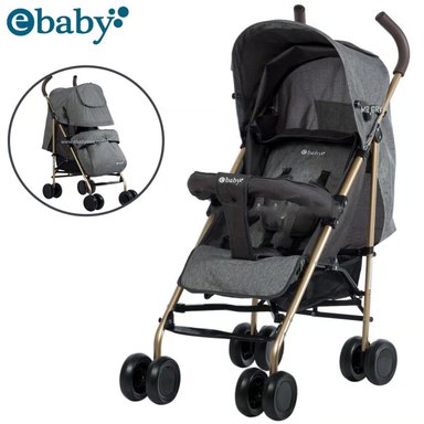 NUEVO COCHE BASTÓN RECLINABLE TRAVIS 214-3 GRIS