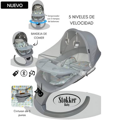 MECEDORA ELÉCTRICA SPEEDY SWING GRIS