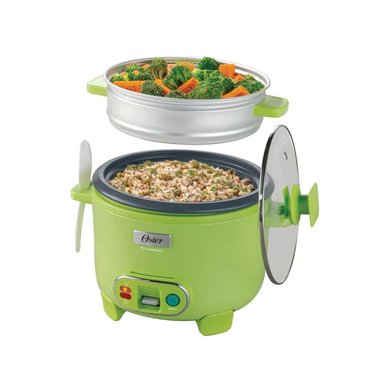 OLLA ARROCERA OSTER 1.8L 3 EN 1 FUNCIÓN DE SOFRITO VAPORERA VERDE - 2