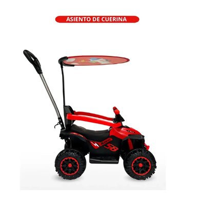 CORREPASILLO CARRITO DE ARRASTRÉ TERRA MUSICAL BLUETOOTH ROJO - 3