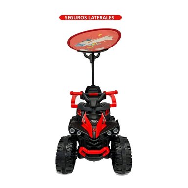CORREPASILLO CARRITO DE ARRASTRÉ TERRA MUSICAL BLUETOOTH ROJO - 4