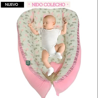 NIDO COLECHO PARA BEBE ROSADO