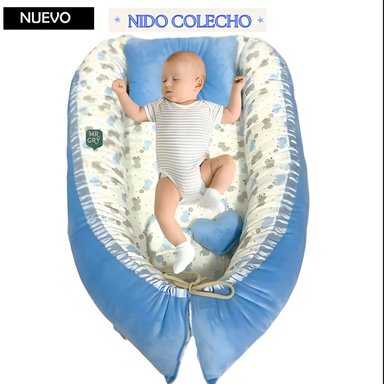 NIDO COLECHO PARA BEBE AZUL