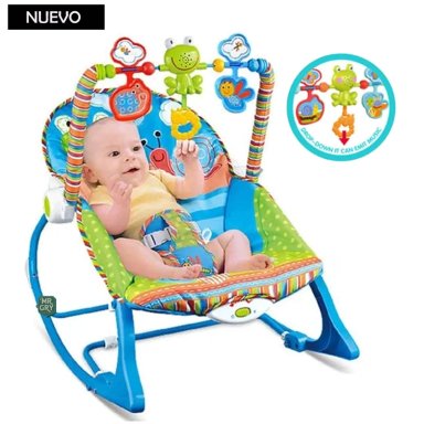 SILLA MECEDORA CON VIBRADOR MUSICAL ROCKER NIÑO