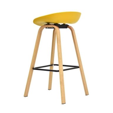 SILLA DE BAR MISURI AMARILLA - 2