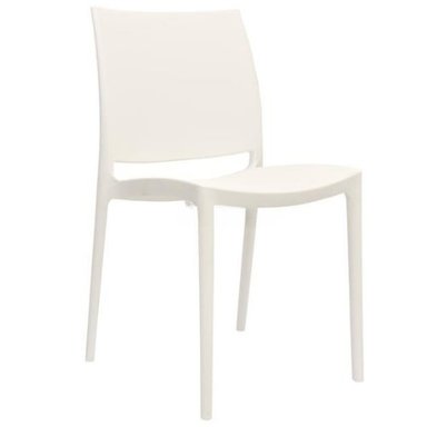 SILLA KIRO MODERNA BLANCO – DISEÑO MINIMALISTA Y FUNCIONAL