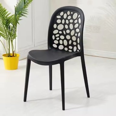 SILLA BURBUJA DECORATIVA NEGRA – ESTILO Y CONFORT
