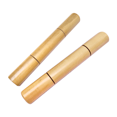 CLAVES DE MADERA INSTRUMENTO MUSICAL DE PERCUSION