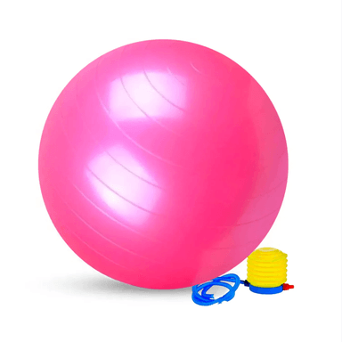 PELOTA PILATES YOGA 65CM FUCSIA