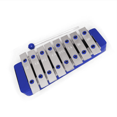 XILOFONO INFANTIL 7 NOTAS MUSICALES AZUL