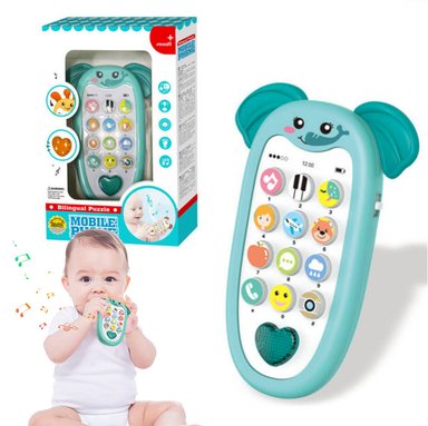 MORDEDOR JUGUETE DE TELÉFONO CELULAR ELEPHANT