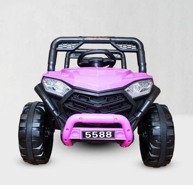 CARRO A BATERÍA JEEP ROSADO NIÑAS 6V - 1
