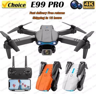MINI DRON PORTÁTIL E99 PRO DUAL CAMERA - 1