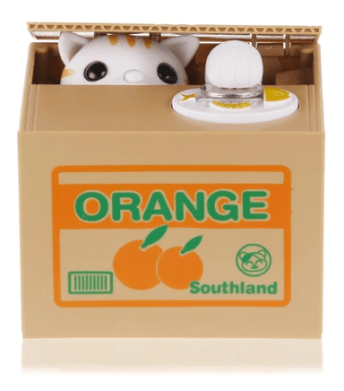 ALCANCÍA AUTOMÁTICA GATITO ROBA MONEDAS INTERACTIVA – MULTICOLOR DIVERTIDA - 4