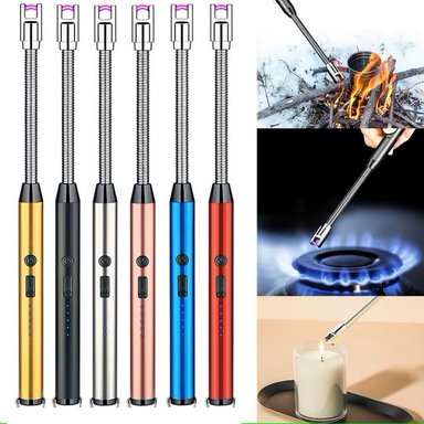 SET ENCENDEDOR MULTICOLOR ELECTRICO A PULSO 2