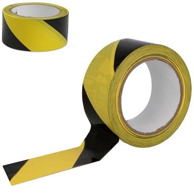 CINTA INDUSTRIAL DE JEBE ADHESIVO PARA SENALIZACION