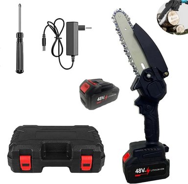 SIERRA ELECTRICA DEC MOTOSIERRA DE MANO INALAMBRICO 48V