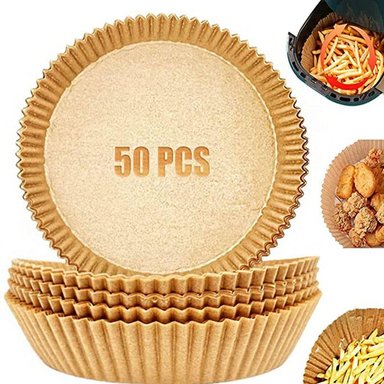 SET DE 3 PAPEL ANTIADHERENTE PARA FREIDORA DE AIRE PRESENTACIÓN PREMIUM