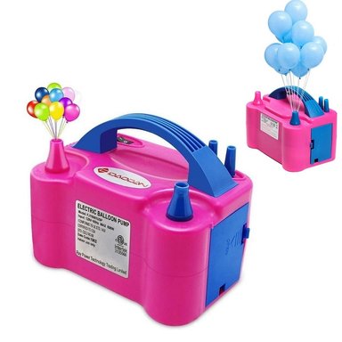 INFLADOR DE GLOBOS ELECTRICO MAQUINA SOPLADOR PORTATIL