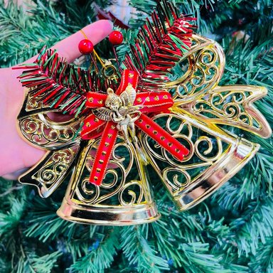 CAMPANAS COLGANTES NAVIDEÑAS ADORNOS DE NAVIDAD