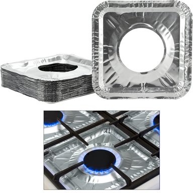 2 SET DE 5 LAMINAS DE ALUMINIO PARA LAS HORNILLAS