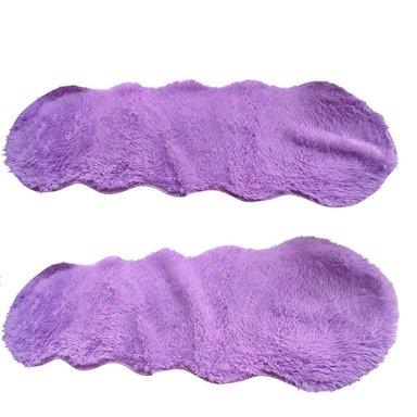 ALFOMBRAS AFELPADAS PARA EL PISO 180CM X 60CM MORADO