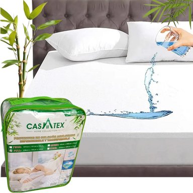 PROTECTOR IMPERMEABLE PARA COLCHON 2 PLAZAS - 1