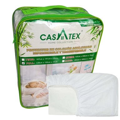 PROTECTOR IMPERMEABLE PARA COLCHON 2 PLAZAS - 2
