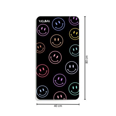 TOALLA MULTICOLOR GIMNASIO MICROFIBRA 80 X 40 VALUMA