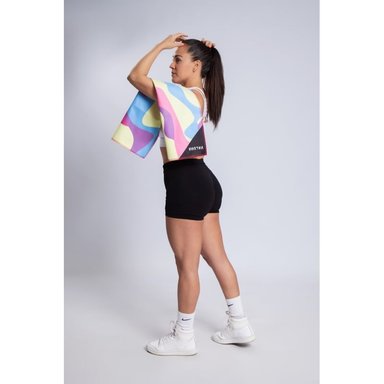 TOALLA MULTICOLOR GIMNASIO MICROFIBRA 80 X 40 VALUMA