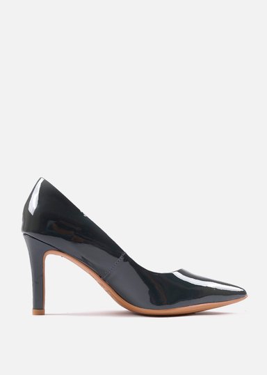 ZAPATOS CASUALES MUJER USAFLEX CUERO AZUL SCARPIN USA AD0601005 - 1