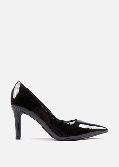 ZAPATOS CASUALES MUJER USAFLEX CUERO NEGRO SCARPIN USA AD0601004 - 1