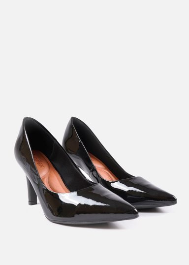 ZAPATOS CASUALES MUJER USAFLEX CUERO NEGRO SCARPIN USA AD0601004 - 2