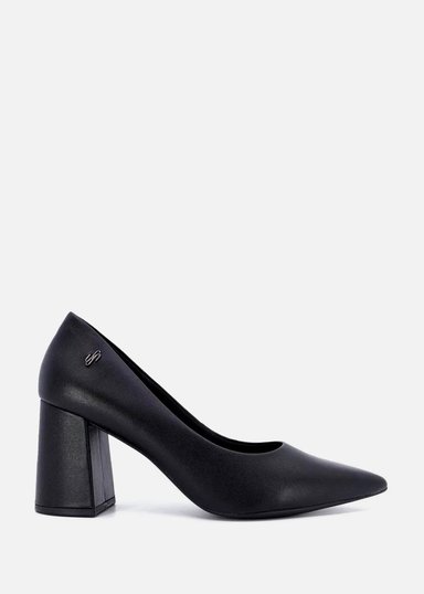 ZAPATOS CASUALES MUJER USAFLEX CUERO NEGRO SCARPIN USA AH0511001 - 1