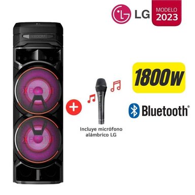 EQUIPO SONIDO LG RNC9 XBOOM CON MICRÓFONO INALÁMBRICO - 1