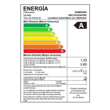LAVADORA SAMSUNG 13 KG ECO INVERTER NEGRO WA13CG5441BVPE - 5