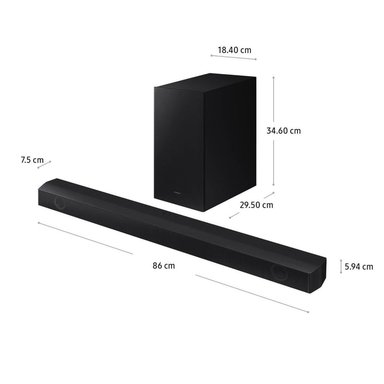 SOUNDBAR SAMSUNG HW-B550 BLUETOOTH 410W DOLBY AUDIO 2.1 DTS - 3