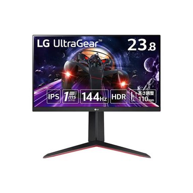 MONITOR IPS FULL HD LG 24" 24GN65R-B ULTRAGEAR 23.8 144 HZ 1MS PIVOT - 1