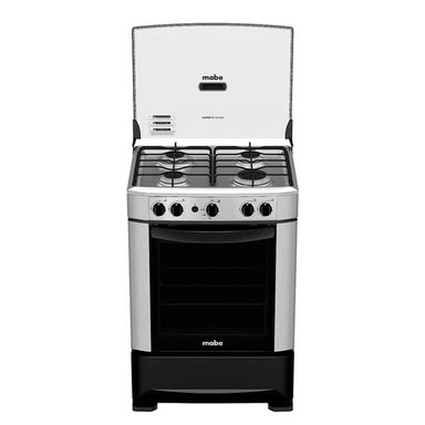 COCINA A GAS MABE 4 HORNILLAS ACERO INOXIDABLE CMP6014AG0 SILVER - 2