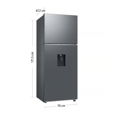 REFRIGERADORA SAMSUNG RT38DG6730S9 384L TOP MOUNT FREEZER NUEVO - 2