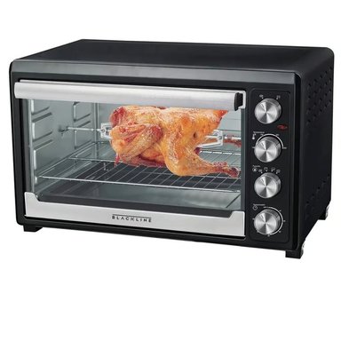 HORNO BLACKLINE ELÉCTRICO 60L GR60AR NEGRO - 2